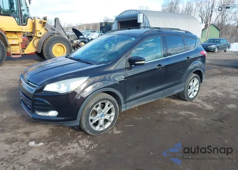 2013 Ford Escape Sel z USA, uszkodzony, nr VIN 1FMCU9HX6DUC66575